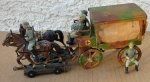 German WWII Era, Horse Drawn Ambulance, Elastolin-Lineol