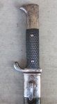 German WWI Era S84/98 Dress Bayonet, Eickhorn, Unit Marked Scabbard