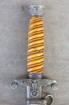 German WWII Heer Army Officers Dager, WKC, Silvered Fittings