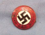 German WWII NSDAP Party Badge, RZM 75