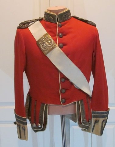 British Victorian Era, Argyle & Sutherland Officers Buff Leather Shoulder Belt — image 2