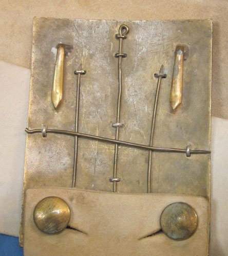 British Victorian Era, Argyle & Sutherland Officers Buff Leather Shoulder Belt — image 4