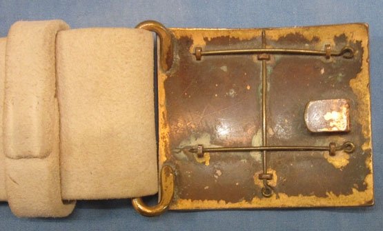 British Victorian Era, Argyle & Sutherland Officers Buff Leather Sword Belt — image 5