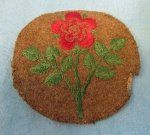 British WWI-WWII Formation Sign, 55th Lancashire Division.