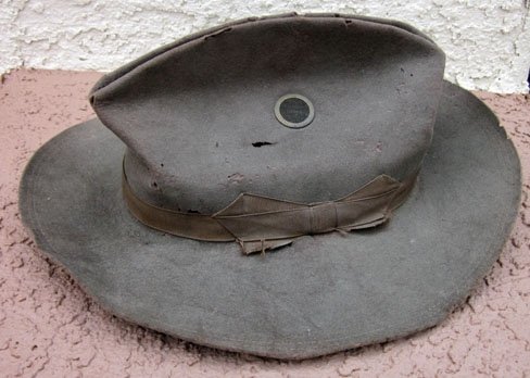 US 1899 Pattern Army Campaign Hat, Screen Ventilators & Corrugated Sweatband Insert — image 4