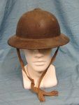 Japanese WWII Civil Defense Helmet, Complete