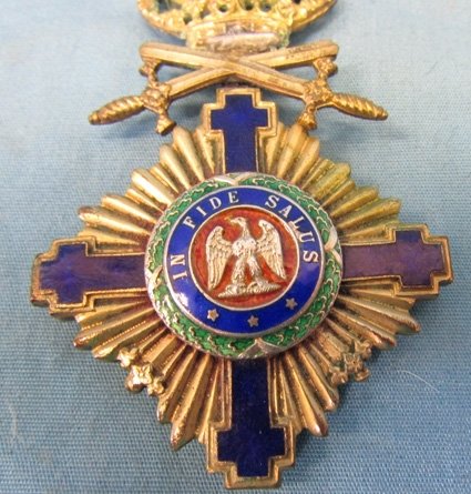  Romanian Pre WWI Era, Order of the Star of Romania, Military, Type I — image 5