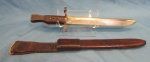 Canadian WWI Ross Rifle Bayonet, US Marked Scabbard