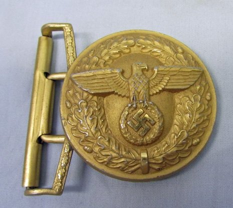  German WWII Political Leaders Belt Buckle, RZM M4/24 — image 3