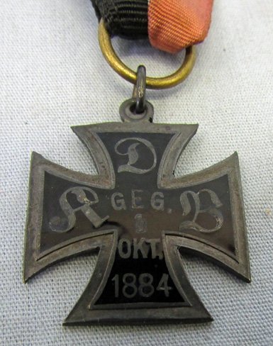  German Franco-Prussian War Veterans Medal, New York Retailer — image 4
