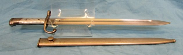  Argentine M1891, Mauser Bayonet, Aluminum Grip, Mfg Matching — image 4