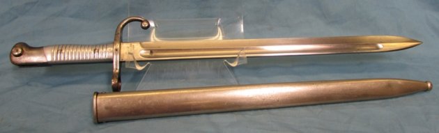  Argentine M1891, Mauser Bayonet, Aluminum Grip, Mfg Matching — image 6