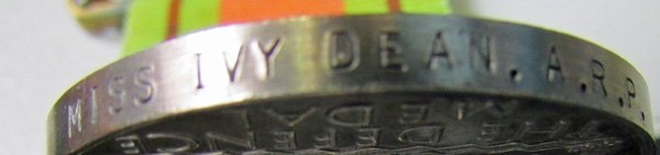  British WWII Female Air Raid Warden Medal & Document Lot, — image 5