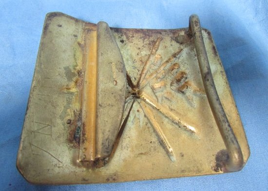  French, 2nd Empire, Lancer Regiment, Enlisted Buckle — image 3