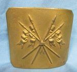 French, 2nd Empire, Lancer Regiment, Enlisted Buckle
