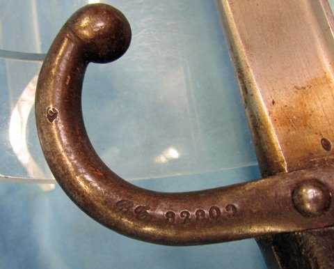  French M1874 Gras Bayonet, Paris 1880 — image 6