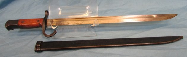  Japanese WWII Type 30 Bayonet, Jinsen Arsenal, 55906 — image 3