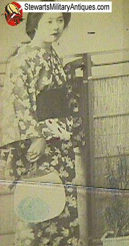  Japanese Geisha Girl in Sealed Frame — image 5