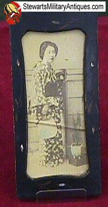  Japanese Geisha Girl in Sealed Frame — image 8