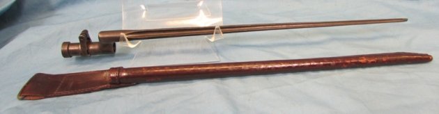  Finnish, Russian Pattern N1891 Nagant Bayonet & Scabbard — image 4