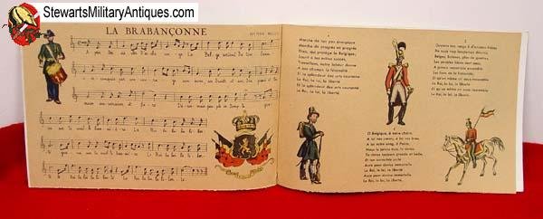  French WWII Patriotic Allied Song Book — image 3