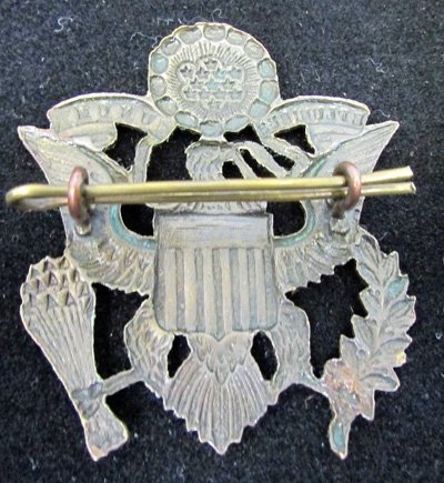  US WWI Army Officers, British Pattern Visor Hat Device — image 2