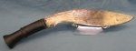 British Victorian Era Nepalese Kukri Fighting Knife Massive Blade