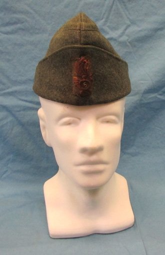  Italian WWII Bersaglieri Enlisted Bustina, Size 57 — image 4