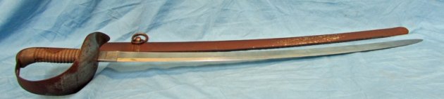  Spanish 19th Century Mounted Artillery Sword, Toledo 1884 — image 4