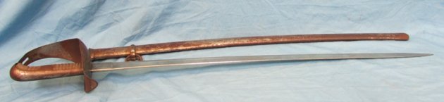  Spanish 19th Century Mounted Artillery Sword, Toledo 1884 — image 5