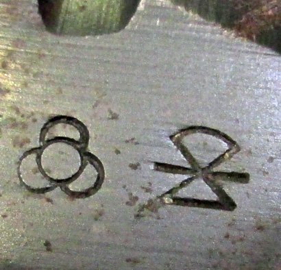  Japanese WWII Type 30 Bayonet, Tokyo Hourglass Hikari Seiki — image 4