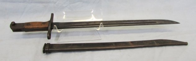  Japanese WWII Type 30 Bayonet, Tokyo Hourglass Hikari Seiki — image 5