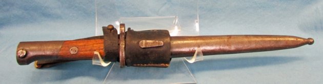  Yugoslav M1924 Short Model Bayonet & Scabbard, Matching — image 2