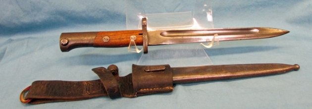  Yugoslav M1924 Short Model Bayonet & Scabbard, Matching — image 4