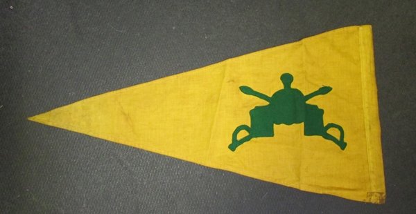  US Cold War Era Armored Troops Vehicle Pennant — image 3