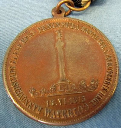 German, 1899 Hannovarian Anniversary Medal & Ribbon — image 4