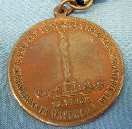  German, 1899 Hannovarian Anniversary Medal & Ribbon — image 5