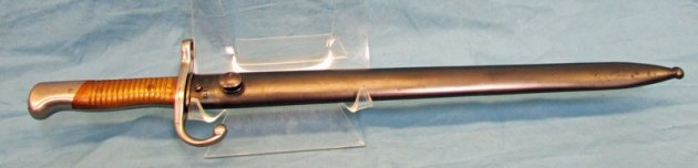  German Mfg, Argentine M1891 Mauser Bayonet, Weyersburg, Matching — image 2