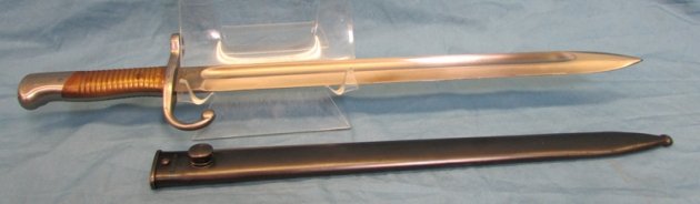  German Mfg, Argentine M1891 Mauser Bayonet, Weyersburg, Matching — image 5