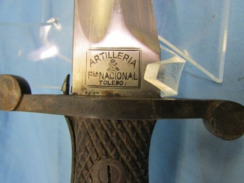  Spanish M1907 Artillery Bolo Machete Toledo Mfg — image 2