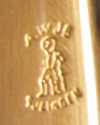  German Stag Handled Knife with Leather Sheath, Anton Wingen — image 5