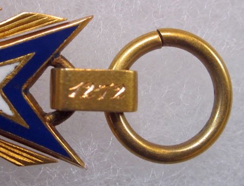 US Post Civil War Mollus Medal 1272, Chief Engineer USN 1861 — image 5