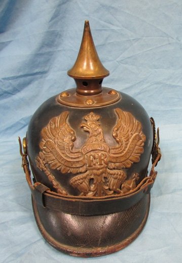  German Pre WWI M1887, Prussian Enlisted Pickelhaube — image 2