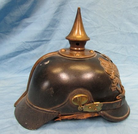  German Pre WWI M1887, Prussian Enlisted Pickelhaube — image 5