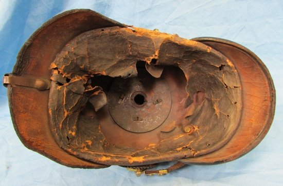  German Pre WWI M1887, Prussian Enlisted Pickelhaube — image 7