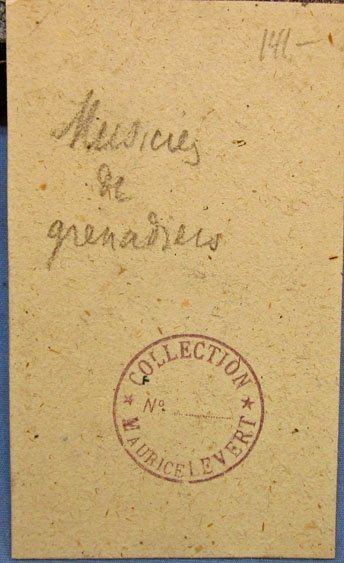 French, Franco-Prussian War CDV, Grenadier Musician — image 3