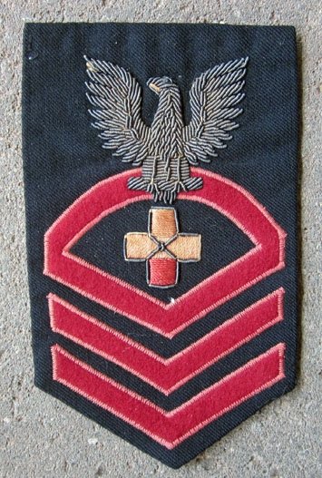US WWII USN Pharmiscist Chief Petty Officer Rate — image 2