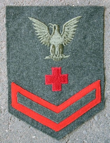 US WWII USMC 3rd Class Pharmicist Rate — image 2
