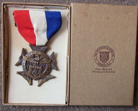 US WWI State of New Jersey Victory Medal, Original Box — image 4