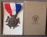 US WWI State of New Jersey Victory Medal, Original Box